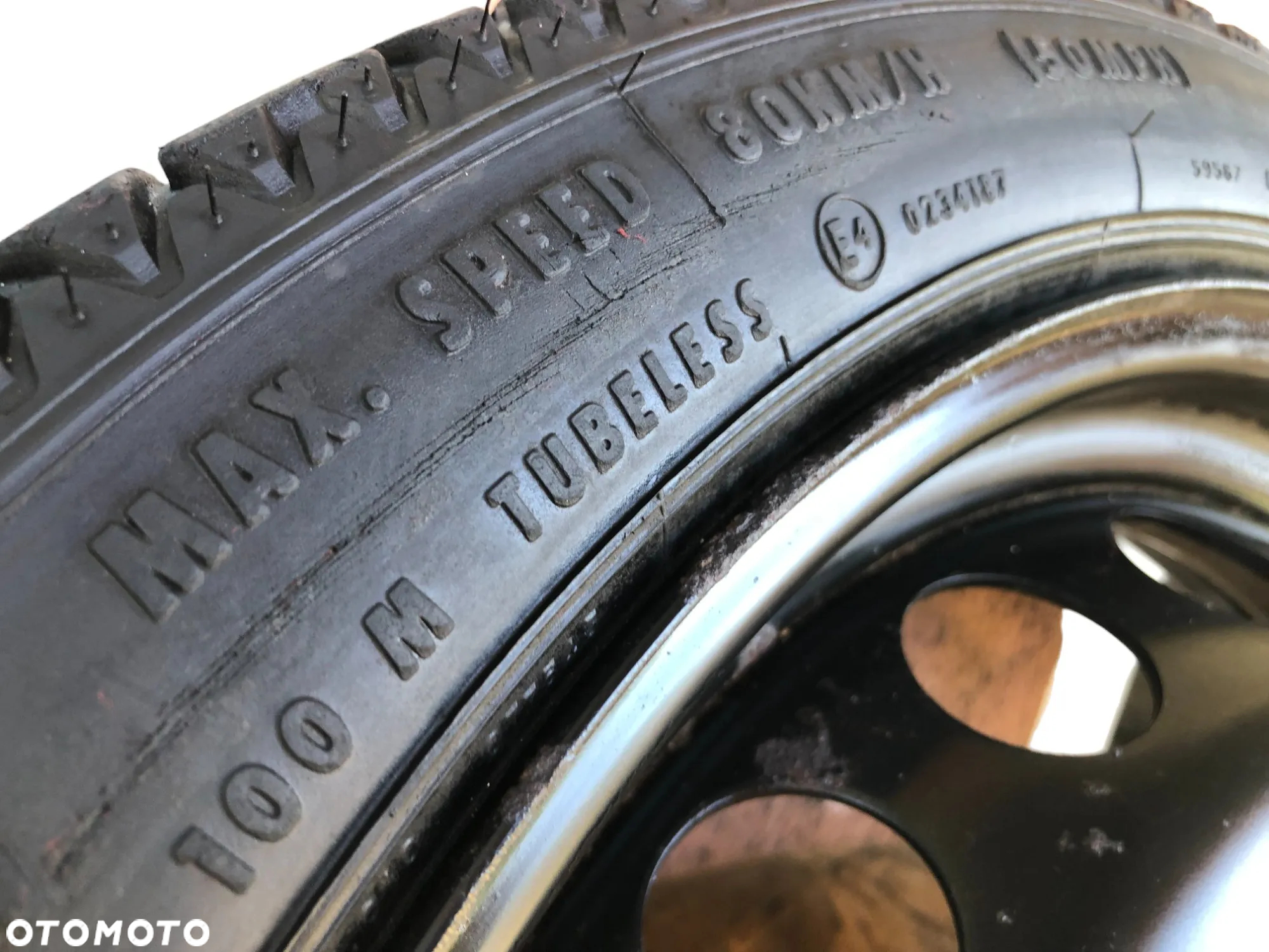 Koło Zapasowe Dojazdowe 125/70 R19 5x112 66,5MM ET:29 Audi A4 B8 A5 8K0601027 - Gwarancja Wysyłka - 4