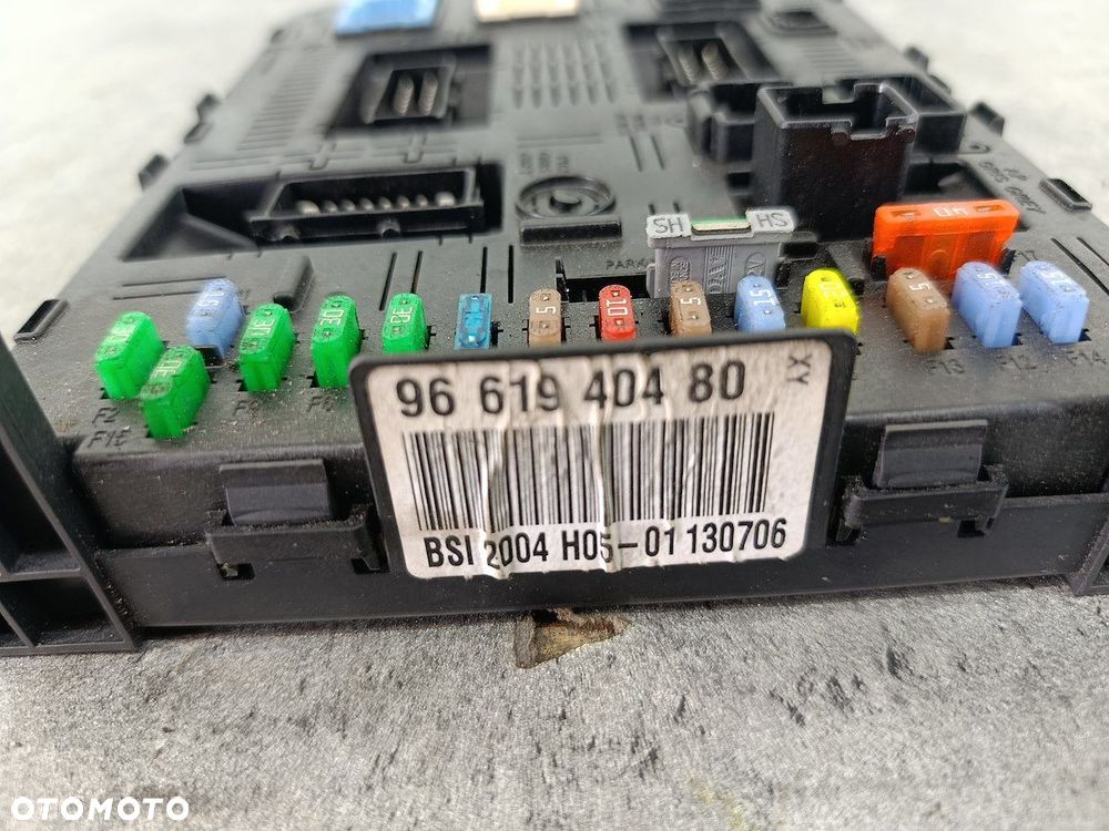 MODUŁ BSI CITROEN C4 I 9661940480 1.6 16V - 6