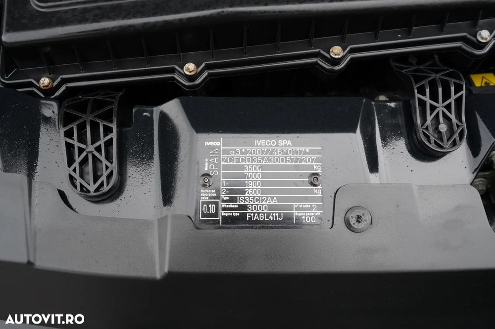 Iveco DAILY 35-140 / BASCULATOR SPATE / DUBLU / MANUAL / IMPORTAT - 34