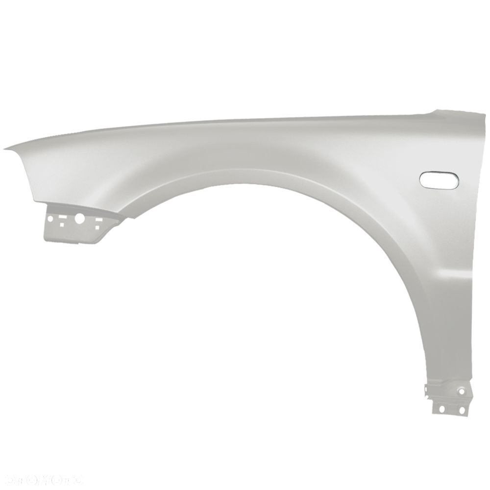 BLU Błotnik VOLKSWAGEN VW PASSAT B5 LIFT LB9A lewy biały 2000-2005 przód CandyWeiss - 2