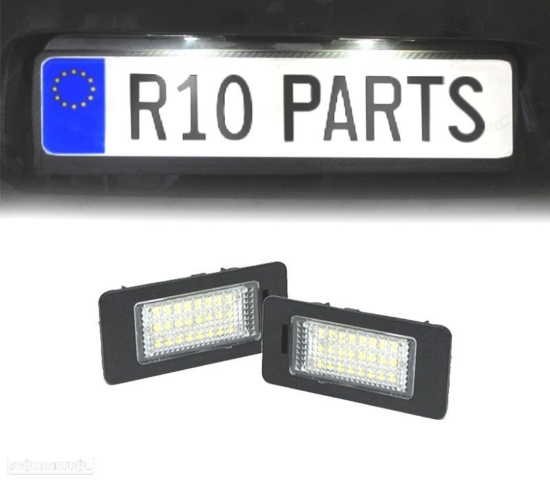 LUZES DE MATRÍCULA LED PARA BMW SERIE 5 E39 E60 E61 - 1