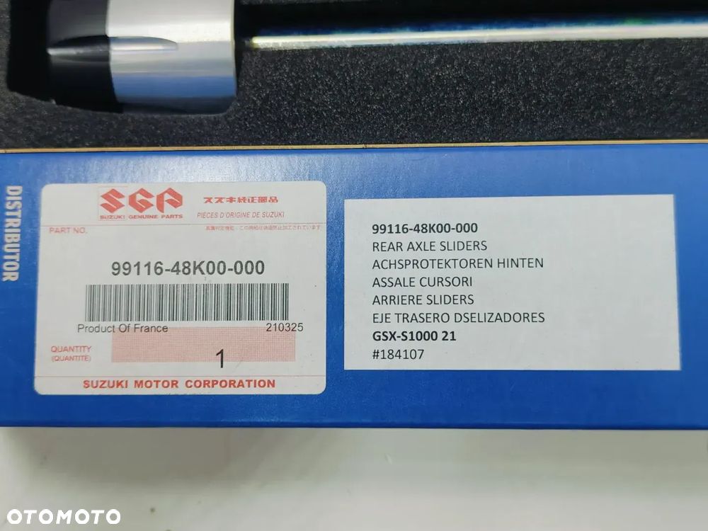 ŚLIZGI OCHRONNE OSI TYLNEJ SUZUKI GSX-S950, GSX-S1000 / GT - 2