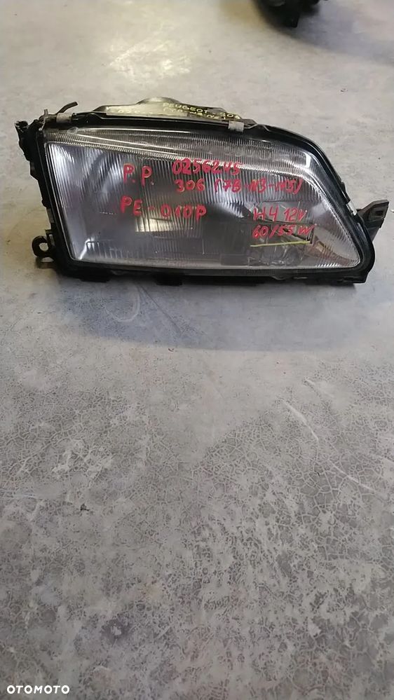 PEUGEOT REFLEKTORY HALOGEN KIERUEK LEWE PRAWE - 11