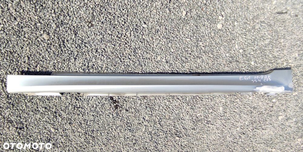 LISTWA PROGOWA LEWA BMW E60 E61 M PAKIET 354 TITANSILBER