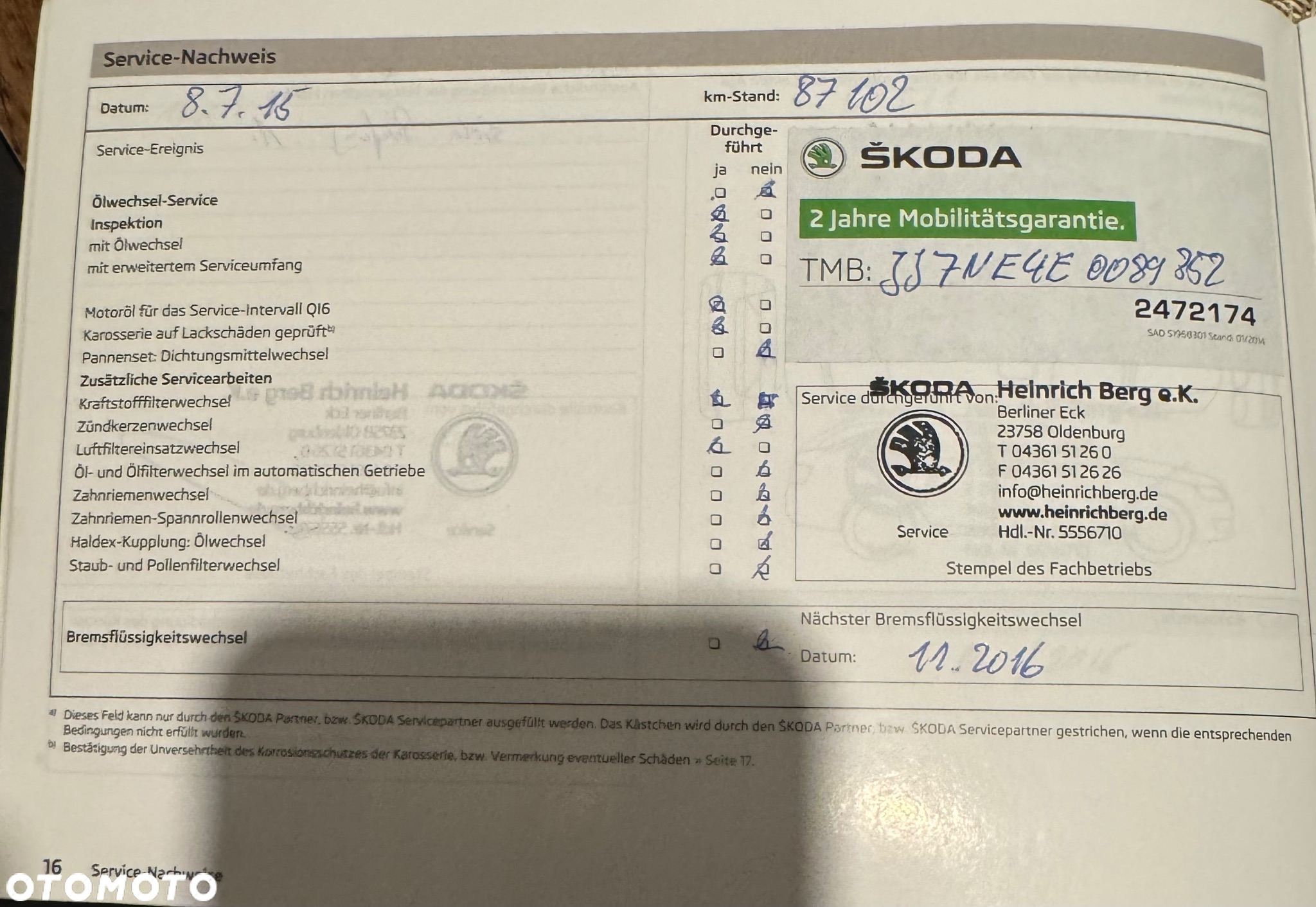 Skoda Octavia 2.0 TDI Elegance DSG - 32
