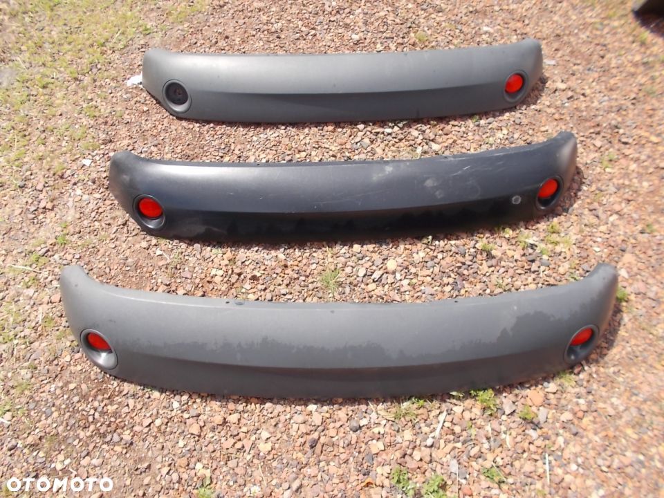 FORD FIESTA MK6 LIFT ZDERZAK TYŁ DOKŁADKA SPOILER LISTWA TYL - 1