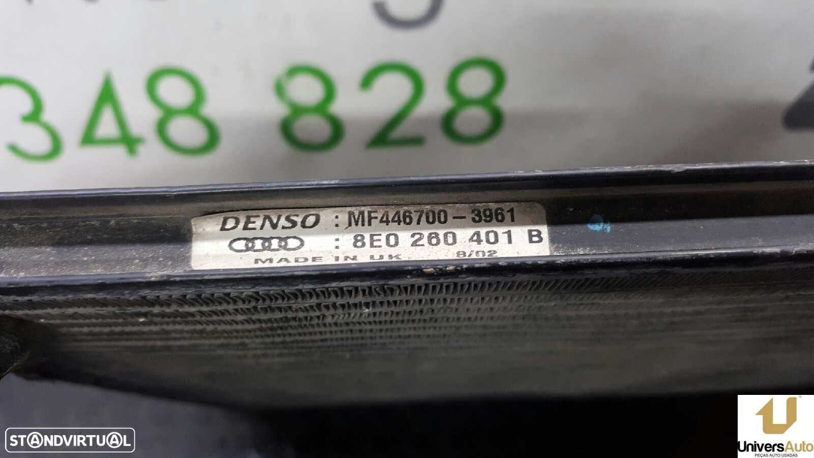 RADIADOR AR CONDICIONADO AUDI A4 AVANT (8E) 2.5 TDI (120KW) - 3