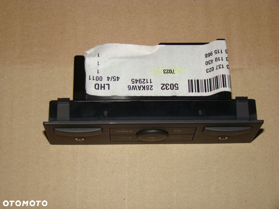 OPEL VECTRA C SIGNUM PANEL TWIN AUDIO CD 70 DVD 90 NAVI - 3
