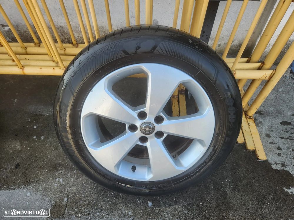 Conjunto de Jantes Opel com pneus. - 1