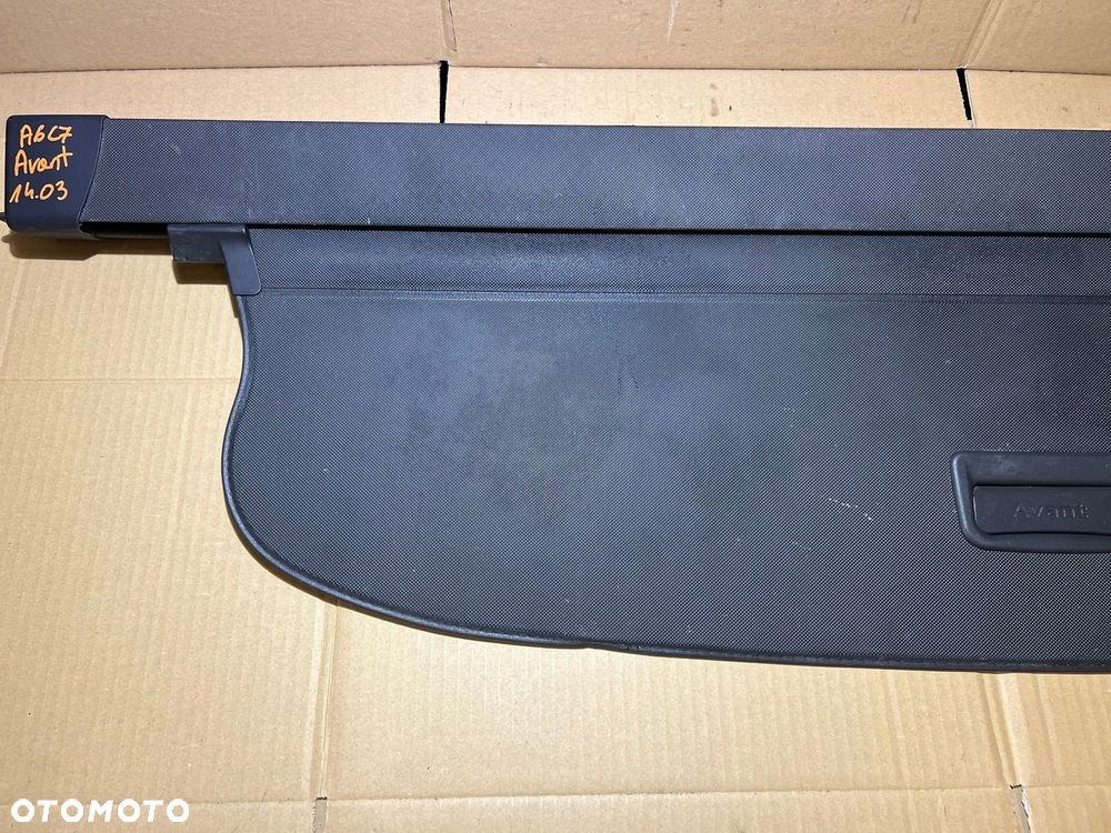 AUDI A6 C7 AVANT KOMBI PÓŁKA BAGAŻNIKA ROLETA TYŁ TYLNA - 5