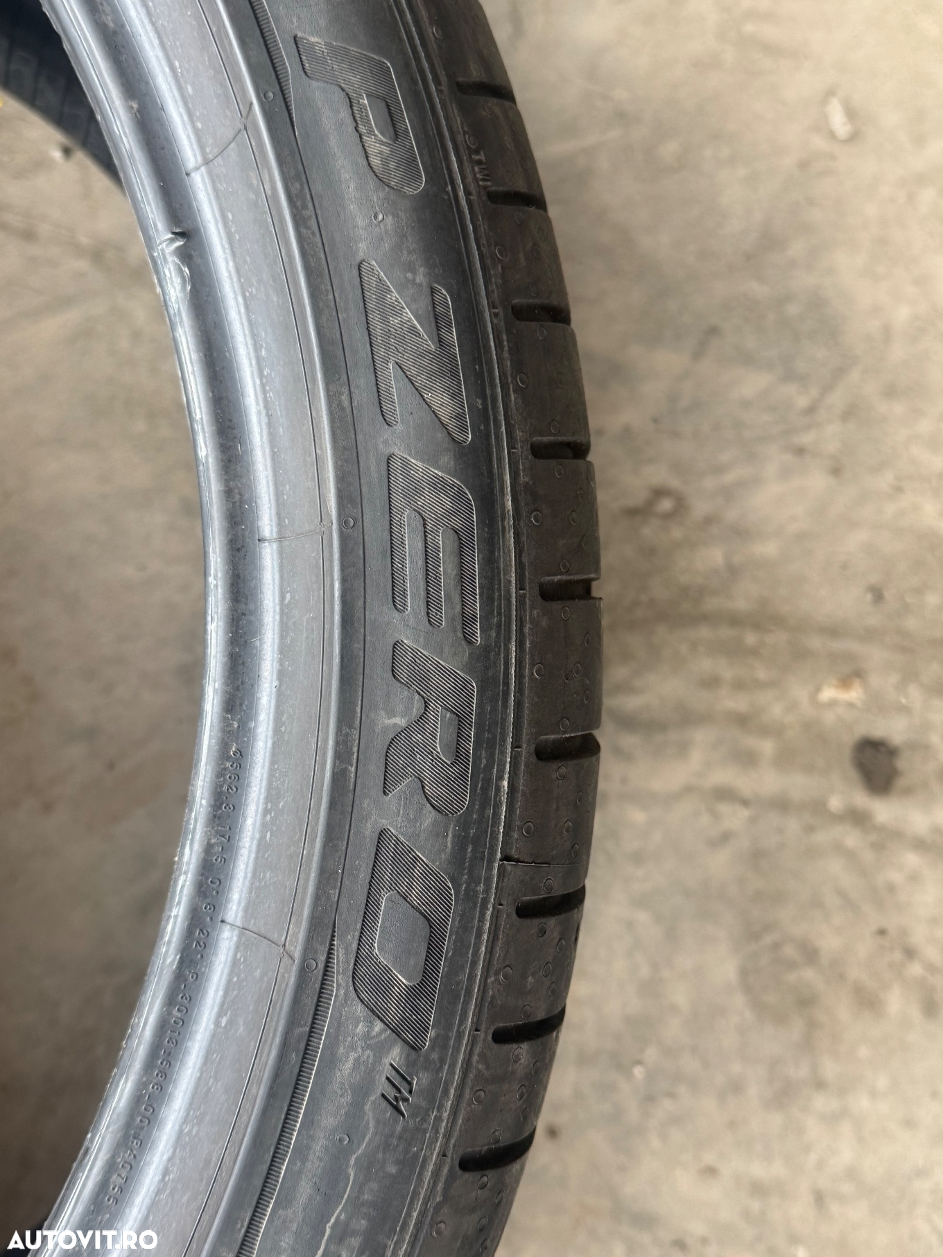 Vând 2 anvelope 315/30/22 Pirelli de vară ca noi - 8