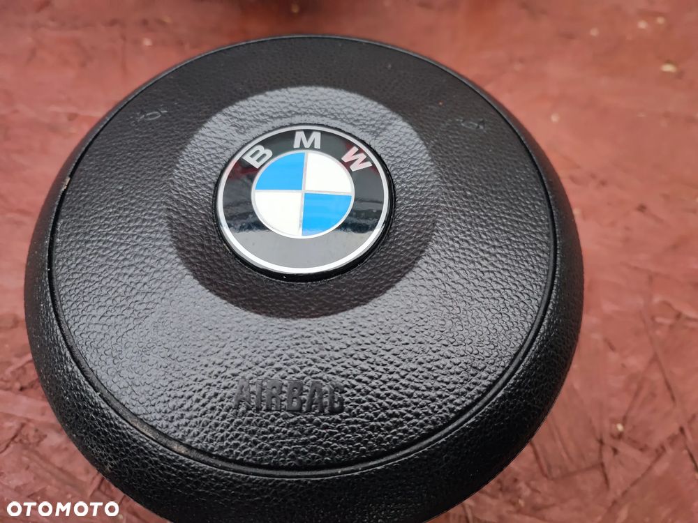 BMW E60 / E61 / E63 / E64 ORYGINALNA KIEROWNICA SPORT / SPORTOWA MULTIFUNKCYJNA PALONA NA PRZYCISK START - STOP POLIFTOWA LCI W BDB STANIE + PODUSZKA POW. AIR-BAG O NR. 6 774 458 / 0 430 361 / 6 770 064 / 0 409 259 OEM - 19