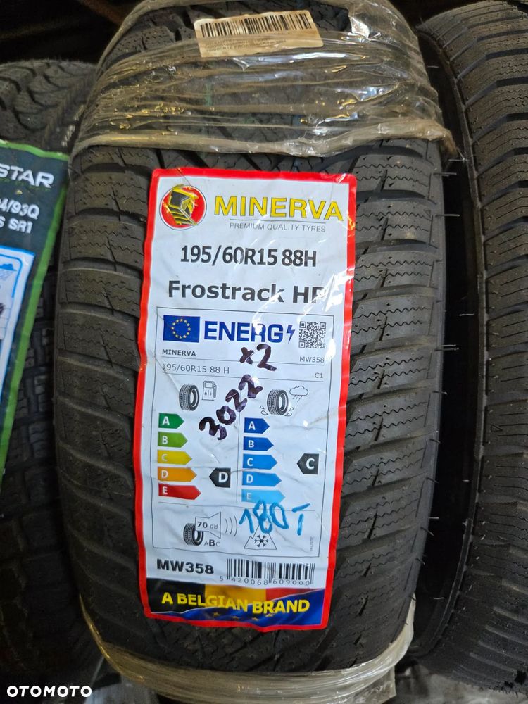 Nowa Opona ZIMA Minerva FROSTRACK HP 195/60R15 88T - 1
