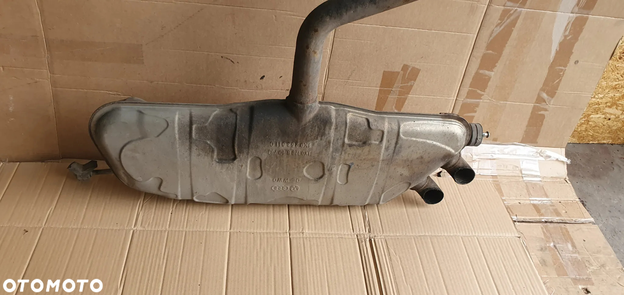 Tłumik końcowy wydech rura VW Touran 1.9 TDI 1K0253211C 1K0253611C - 6