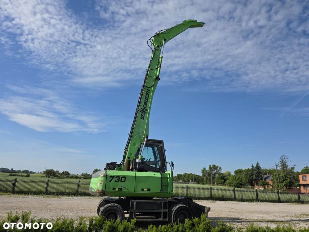 Sennebogen 730 jak CAT FUCHS TEREX ATLAS P596 - 1