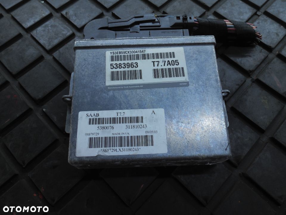 KOMPUTER SILNIKA SAAB 9-5 95 2.0 2.3 T 5383963 - 1