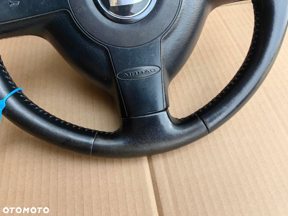 Kierownica Seat Leon I Toledo II oryginalna z poduszką skóra TOP SPORT 4320 - 11