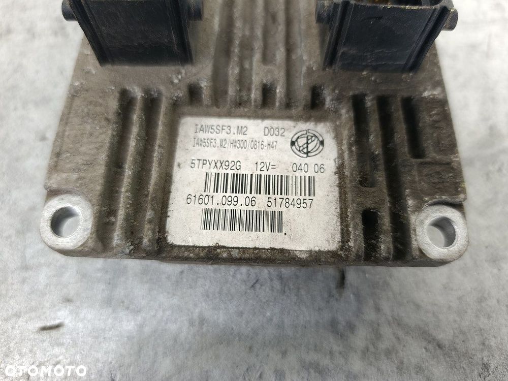 KOMPUTER, STEROWNIK FIAT GRANDE PUNTO 51784957  61601.099.06 1.4 8V - 4