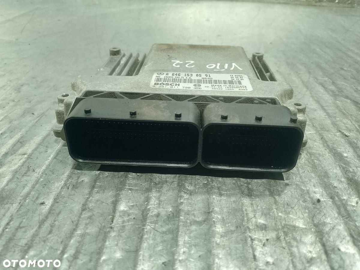 KOMPUTER, STEROWNIK MERCEDES-BENZ VITO 639 A6461530591 2.2 CDI - 7