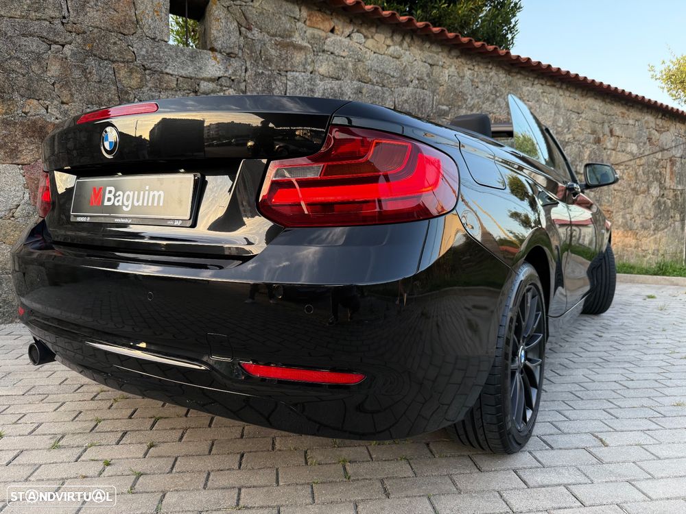 BMW 218 d Cabrio Line Sport - 7