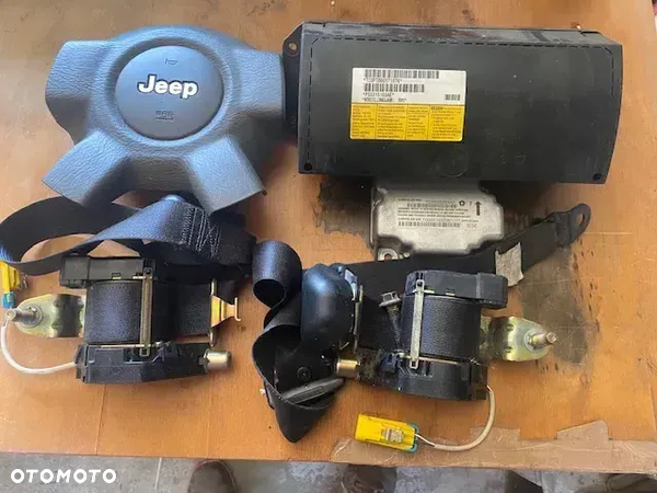 Jeep KJ Liberty 05r Air-Bagi, pasy, sensor