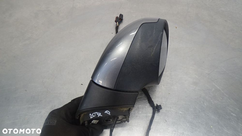 LUSTERKO PRAWE ELEKTRYCZNE PEUGEOT 207 1.6VTI SW - 2