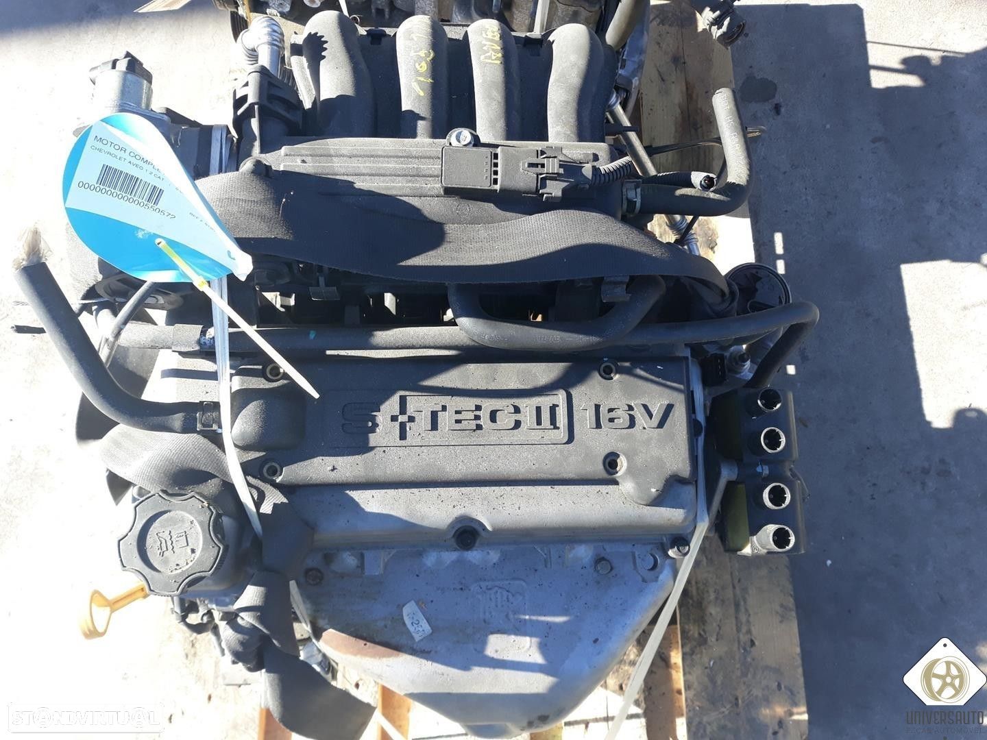 MOTOR COMPLETO CHEVROLET AVEO / KALOS FASTBACK 2012 - 1