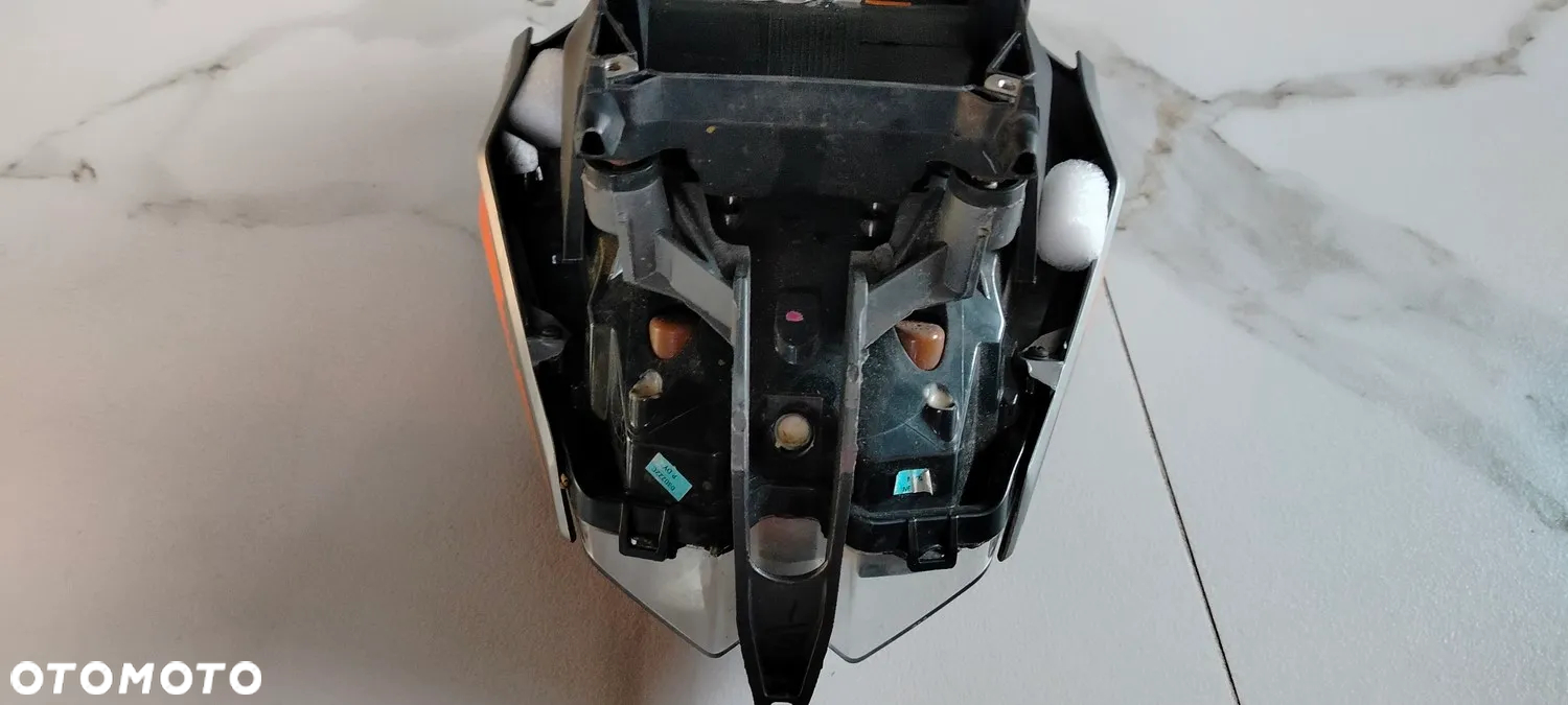 KTM DUKE 125 LAMPA PRZÓD REFLEKTOR 2022 POLIFT LAMPA TYŁ PRZEŁĄCZNIK LICZNIK ZEGARY STELAŻ - 15