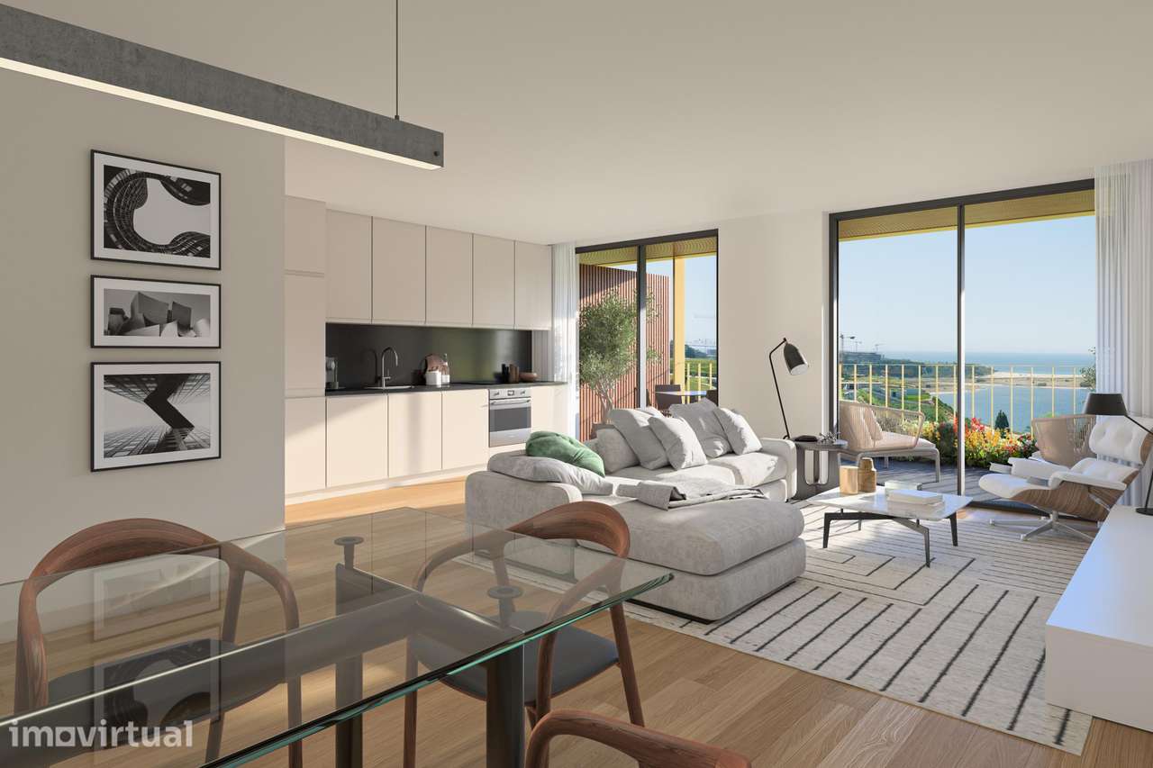 Apartamento T4 com terraço, jacuzzi e vistas panoramica - Grande imagem: 3/37