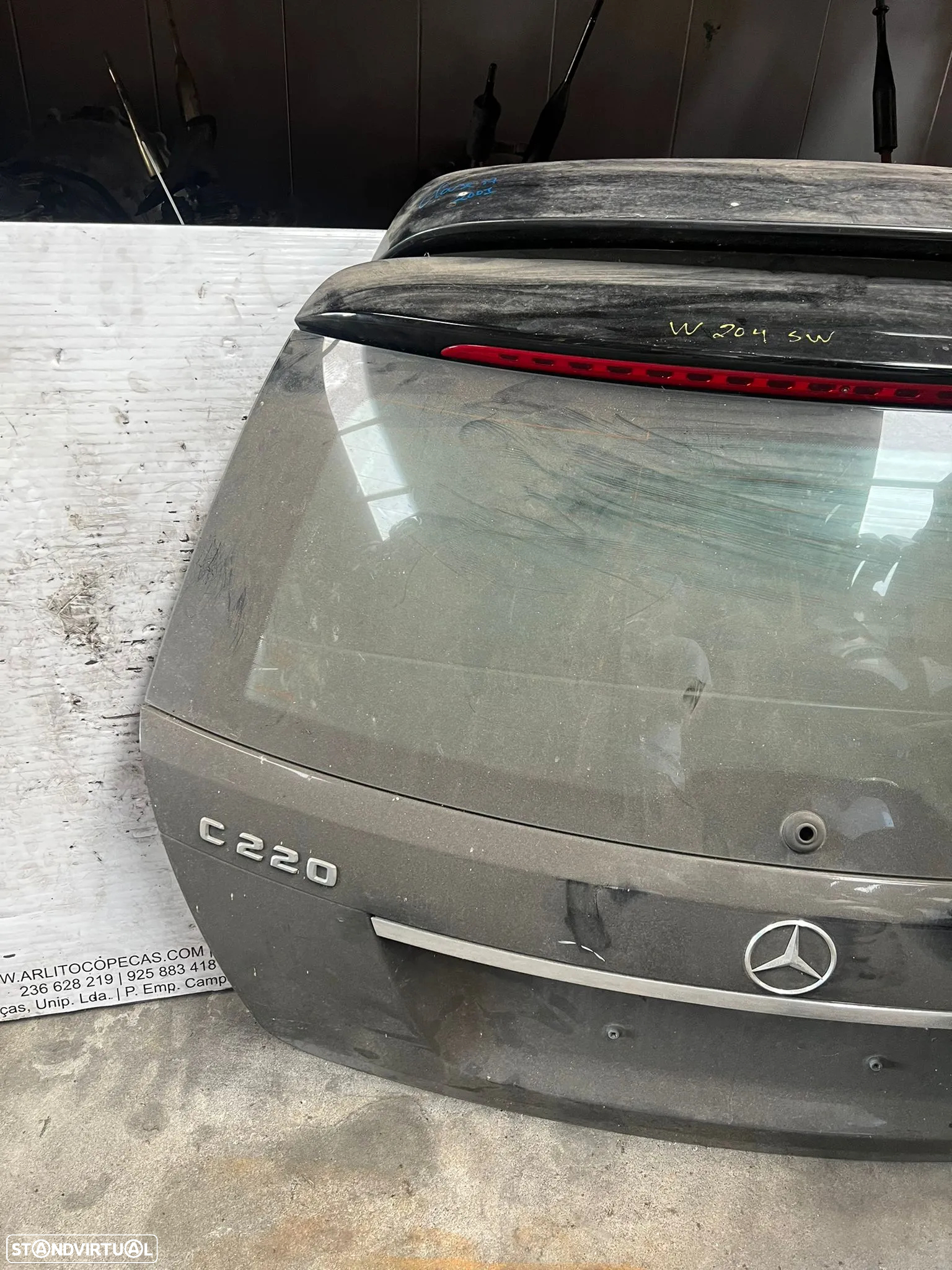 Tampa mala Mercedes-Benz W211 ano 2008 - 5