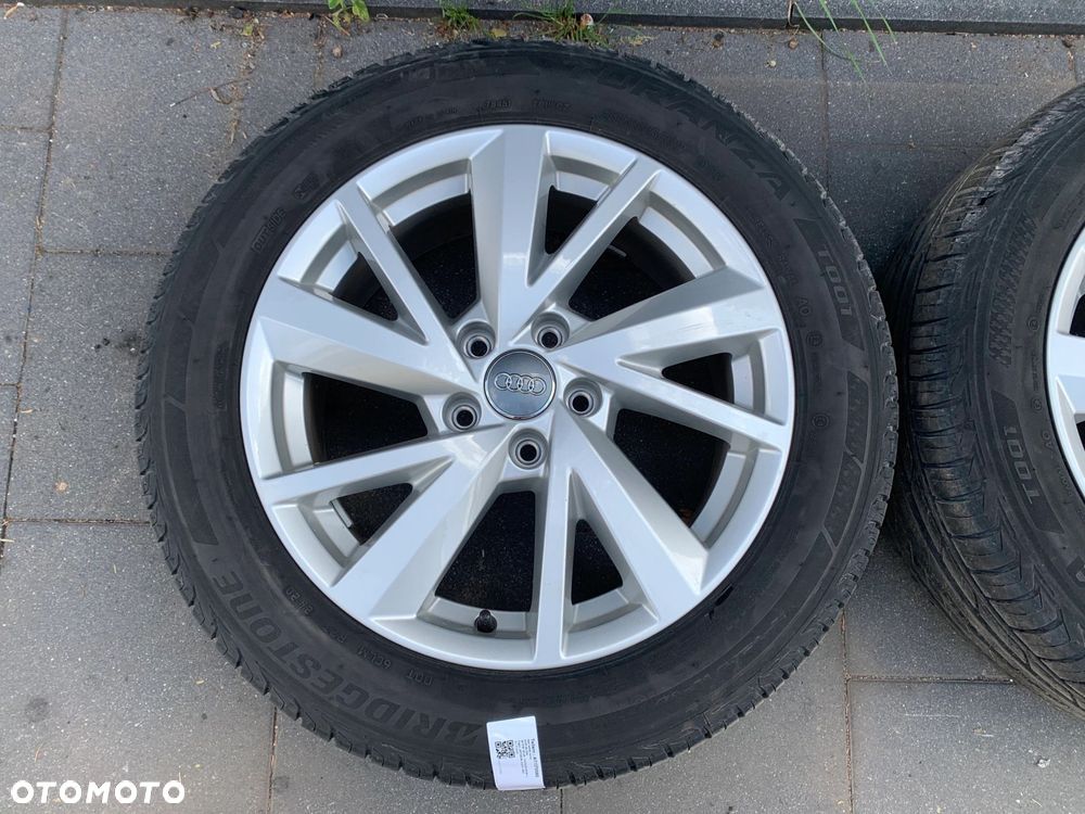KOŁA FELGI OPONY 17 LATO BRIDGESTONE TURANZA AUDI Q2 81A 215/55/17 JAK NOWE 81A601025C - 4
