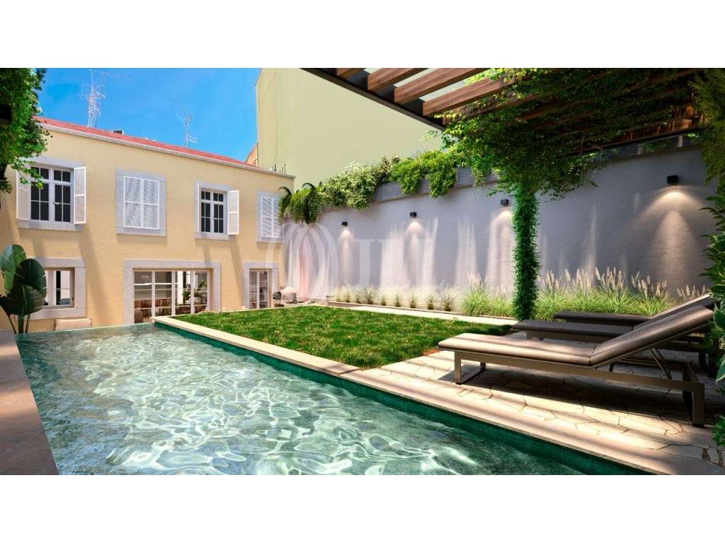 Apartamento T3 com terraço, garagem no centro de Lisboa - Grande imagem: 2/17