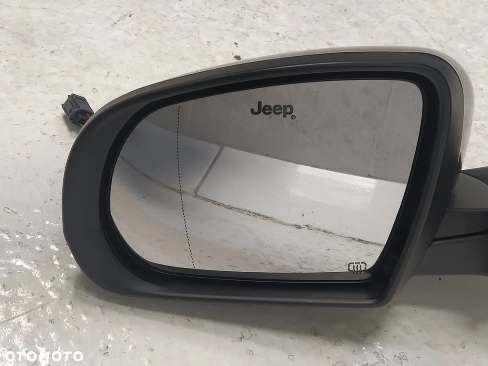 JEEP COMPASS II LIFT LUSTERKO ZEWNĘTRZNE LEWE ASFERYCZNE PODGRZEWANE 4+5 PIN 9 PIN KOMPLETNE ORYGINAŁ - 11