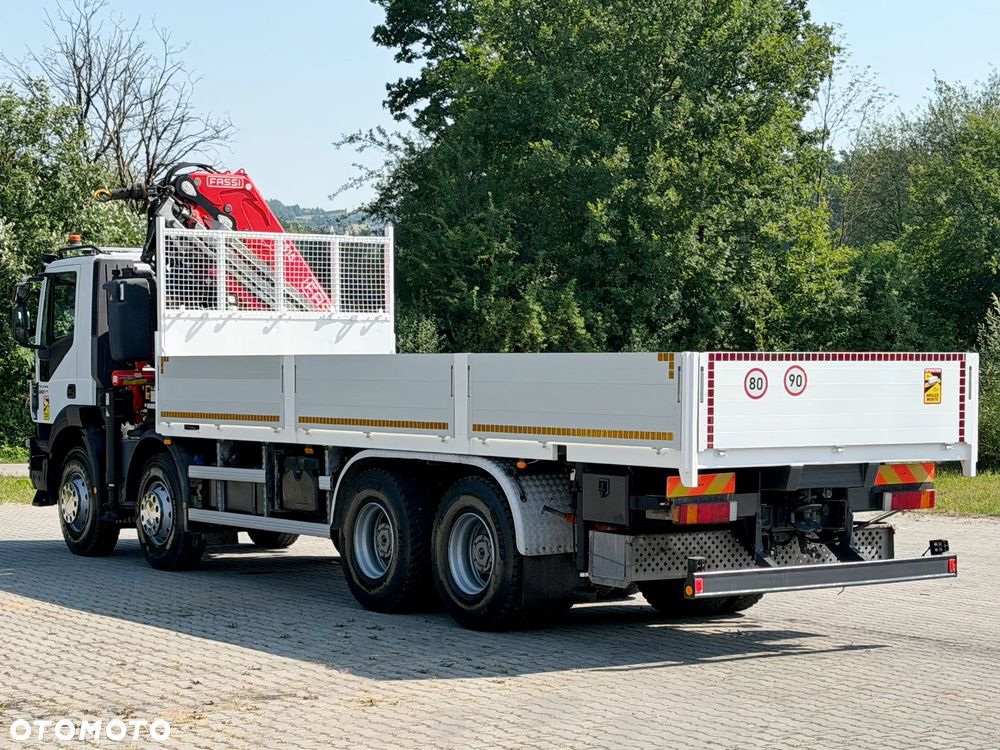 Iveco TRAKKER 450 * SKRZYNIA 7,60 m + FASSI F315 A.2.24 + PILOT / 8x4 !! - 6