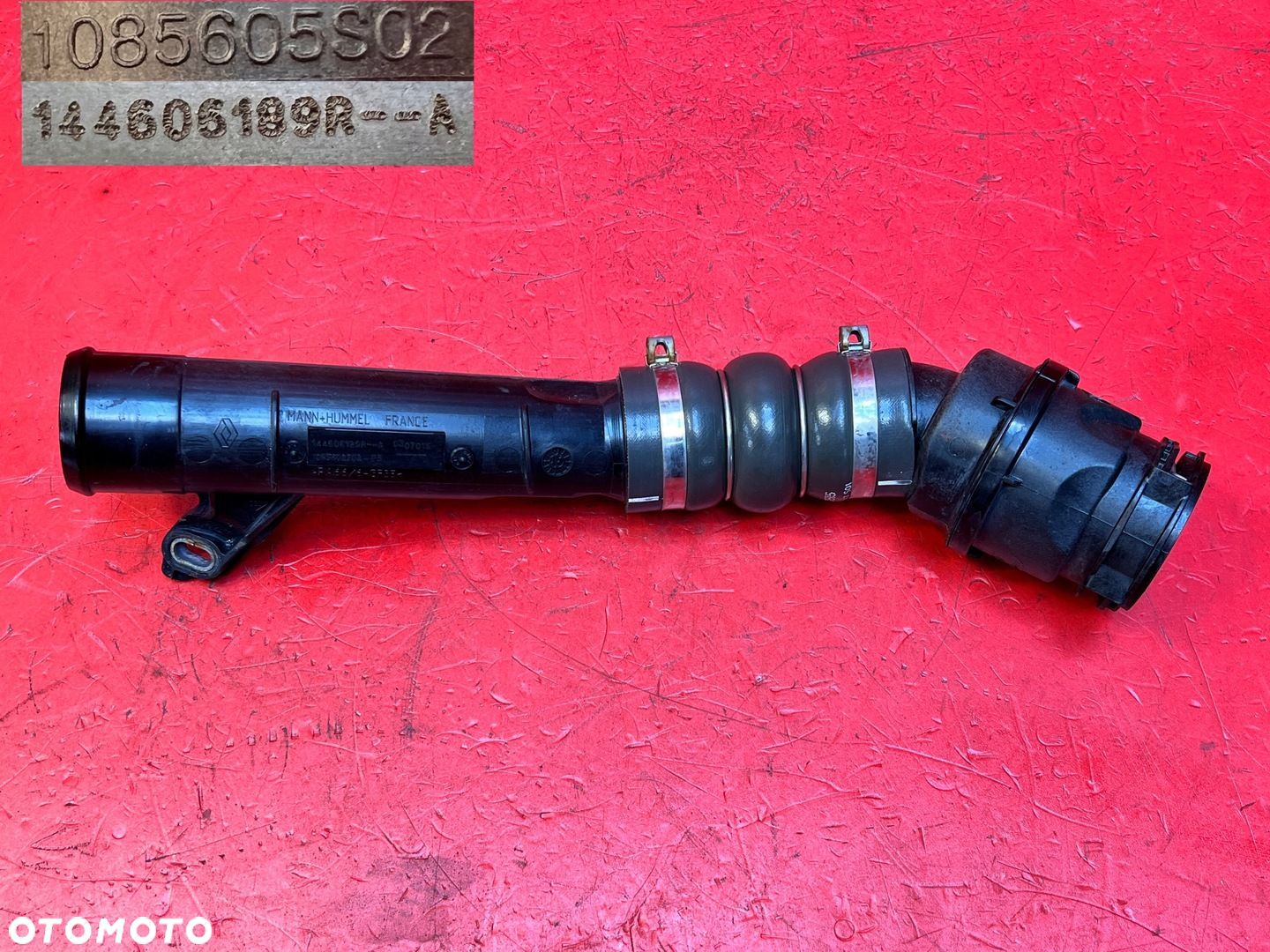 Rura powietrza incercoolera Renault Nissan1.5 DCI 1085605502 144606189R - 1