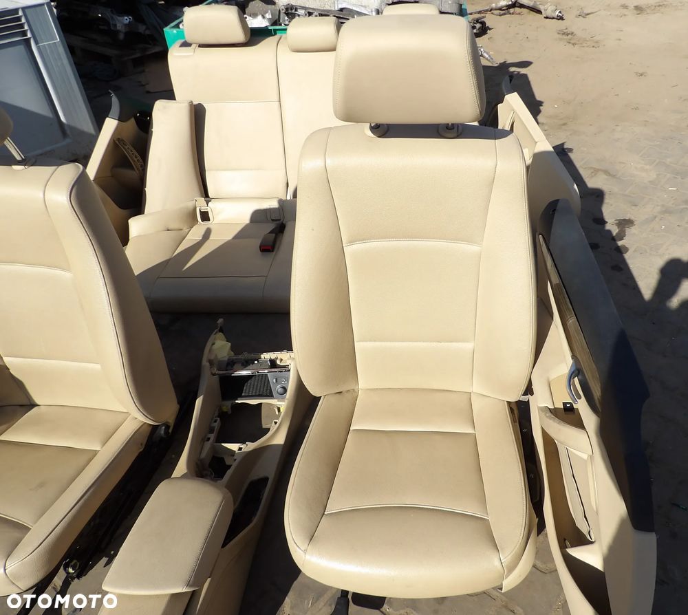 BMW - E84,X1 - PO LIFT - FOTELE , KANAPA , BOCZKI , TUNEL ŚRODKOWY - KOMPLET - OGRZEWANE - 2