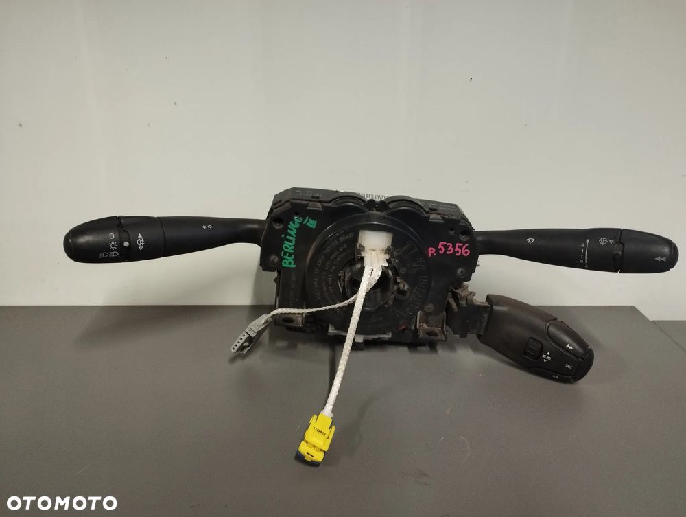 Citroen Berlingo Partner 08-> przełącznik zespolony pod kierownicę 96662455XT - 1