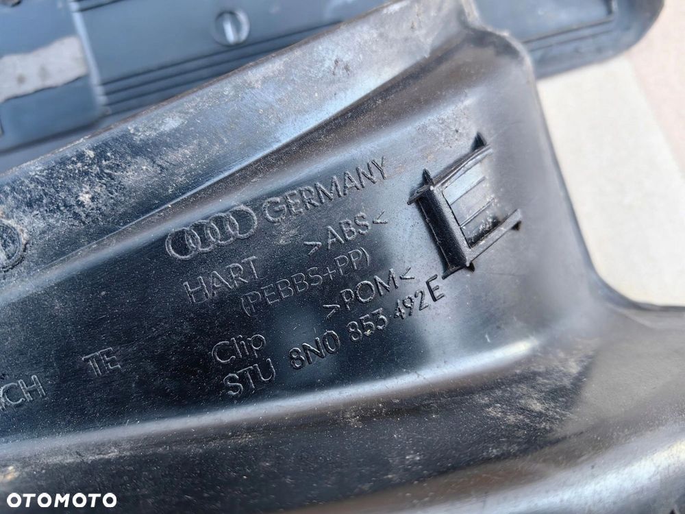 Listwy nakładki na progi wewnętrzne AUDI TT 8N 8N0853492 8N0853491 komplet - 7
