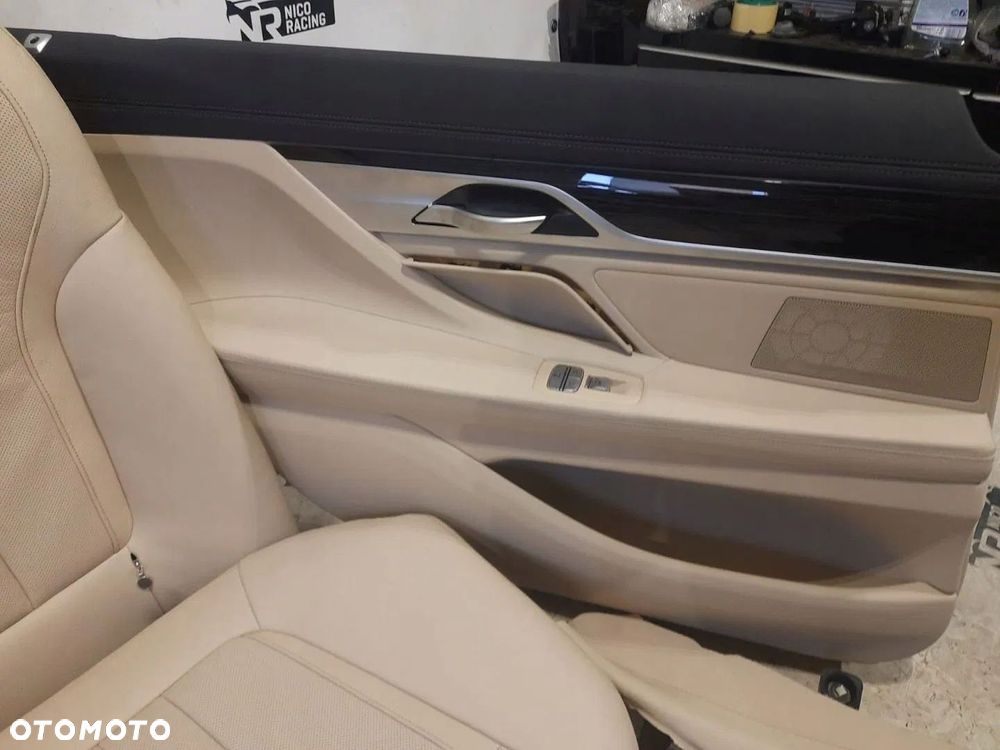 FOTELE TAPICERKA BMW 7 G12 KOMFORT MASAŻ GRZANE SKÓRA CANBERRA - 14