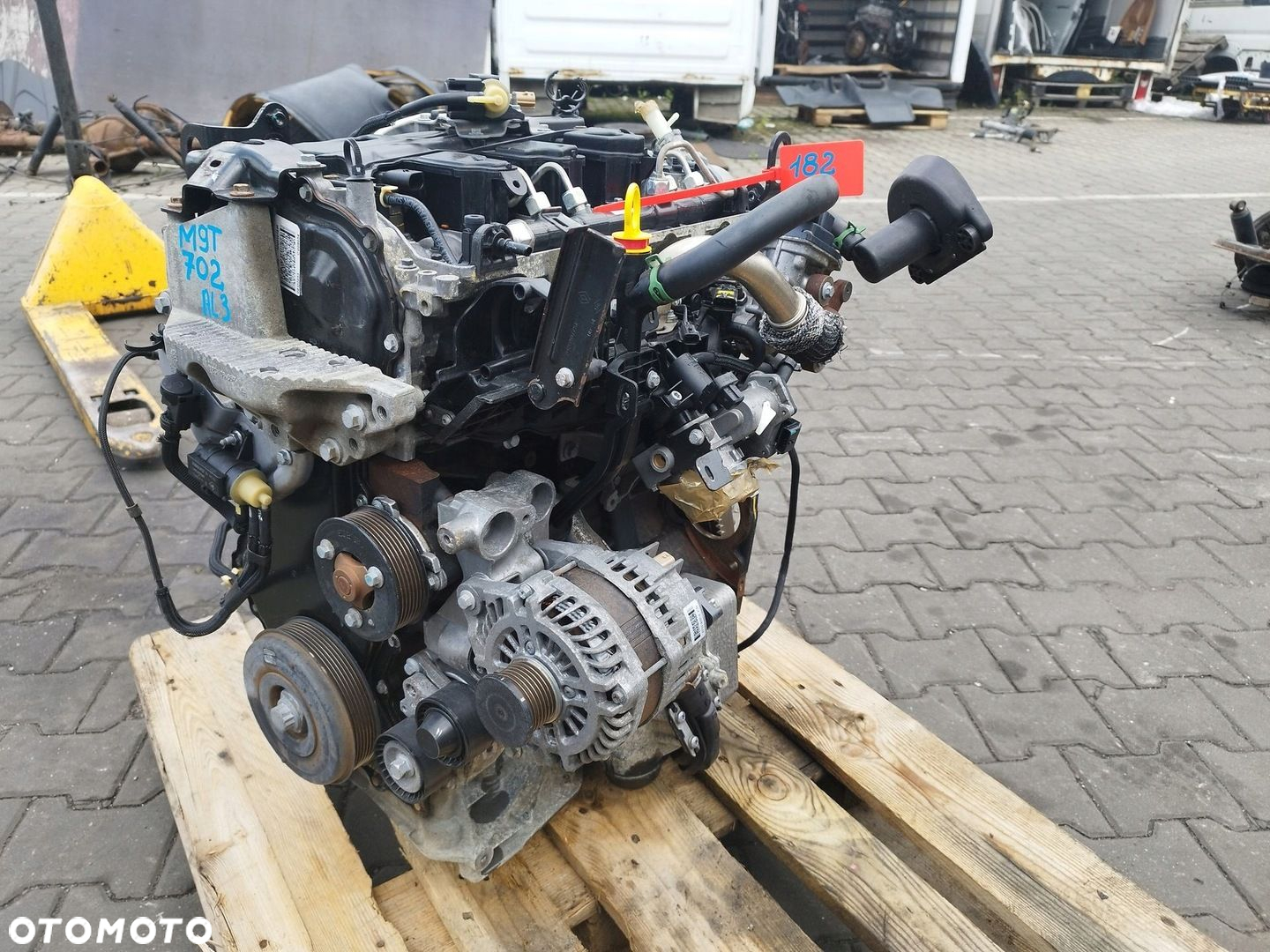 KOMPLETNY SILNIK MASTER III MOVANO B 2.3 DCI BITURBO M9T702 - 2
