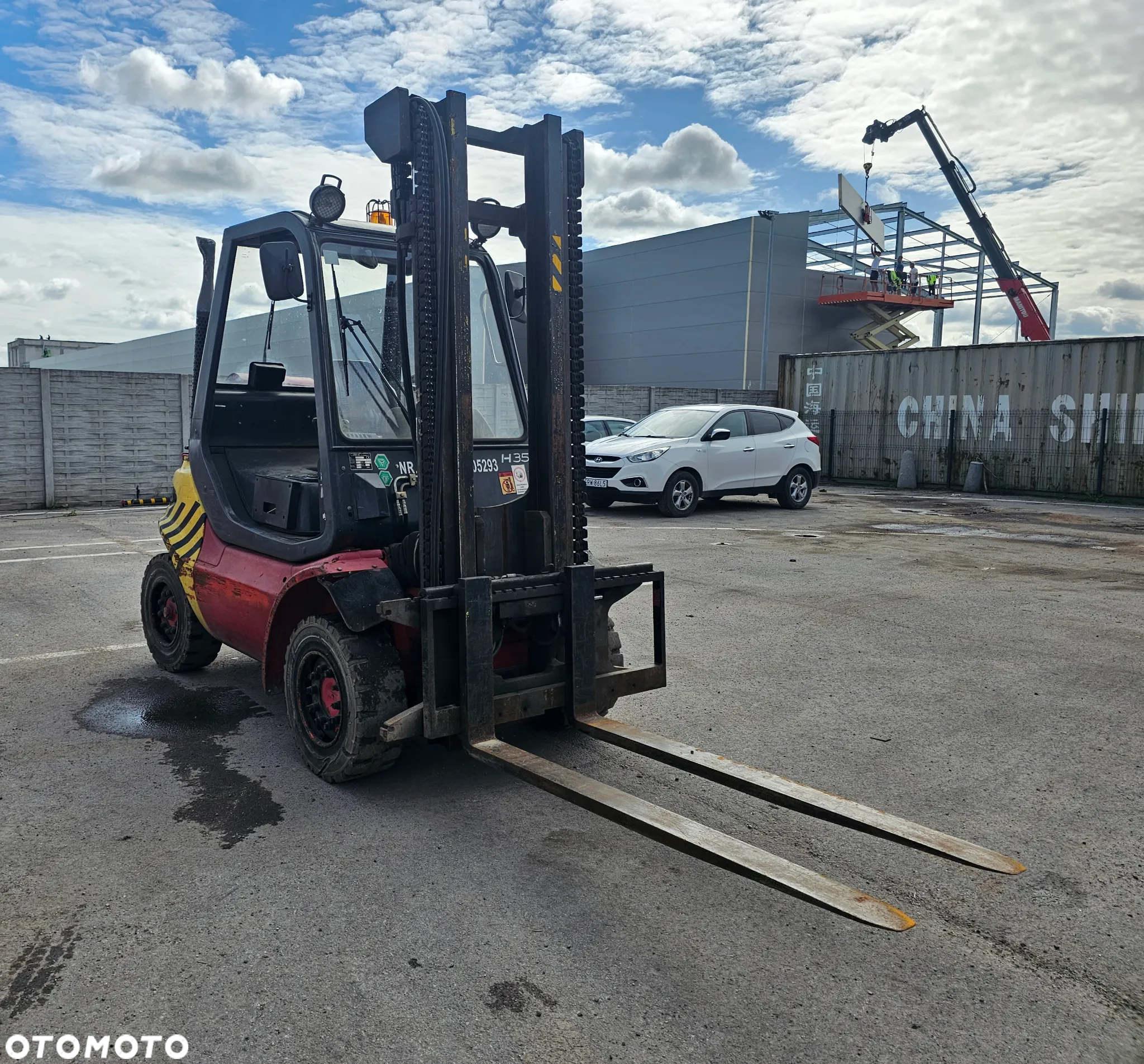 Linde H35T-03 / LPG / UDŻWIG 3450KG / MASZT 3.00M - 6