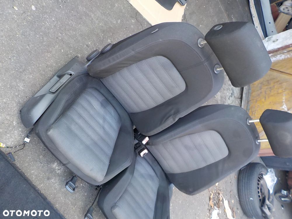 fotel kierowcy fotele komplet vw passat b6 kombi 2007r - 4