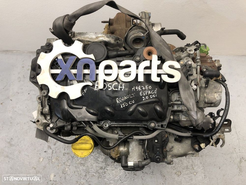Motor Usado RENAULT/ESPACE IV (JK0/1_)/2.0 dCi  01.06 -  REF. M9R750 - 1