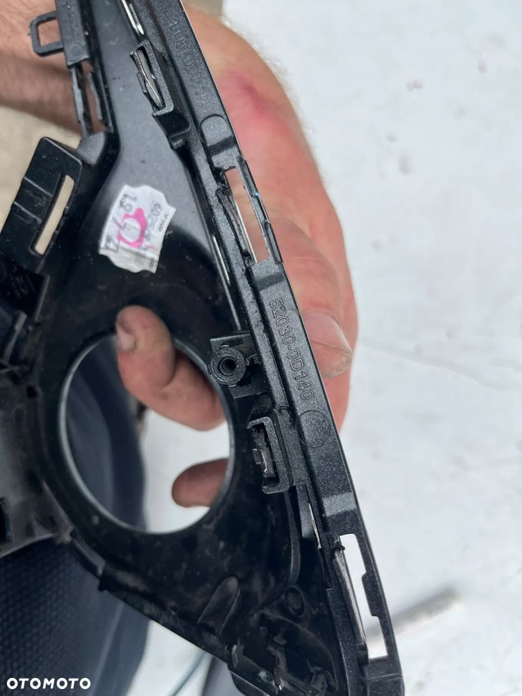 KRATKA ZDERZAKA PRAWY PRAWA PRZÓD PRZEDNIA TOYOTA YARIS III 17- 81481-0D360 - 5