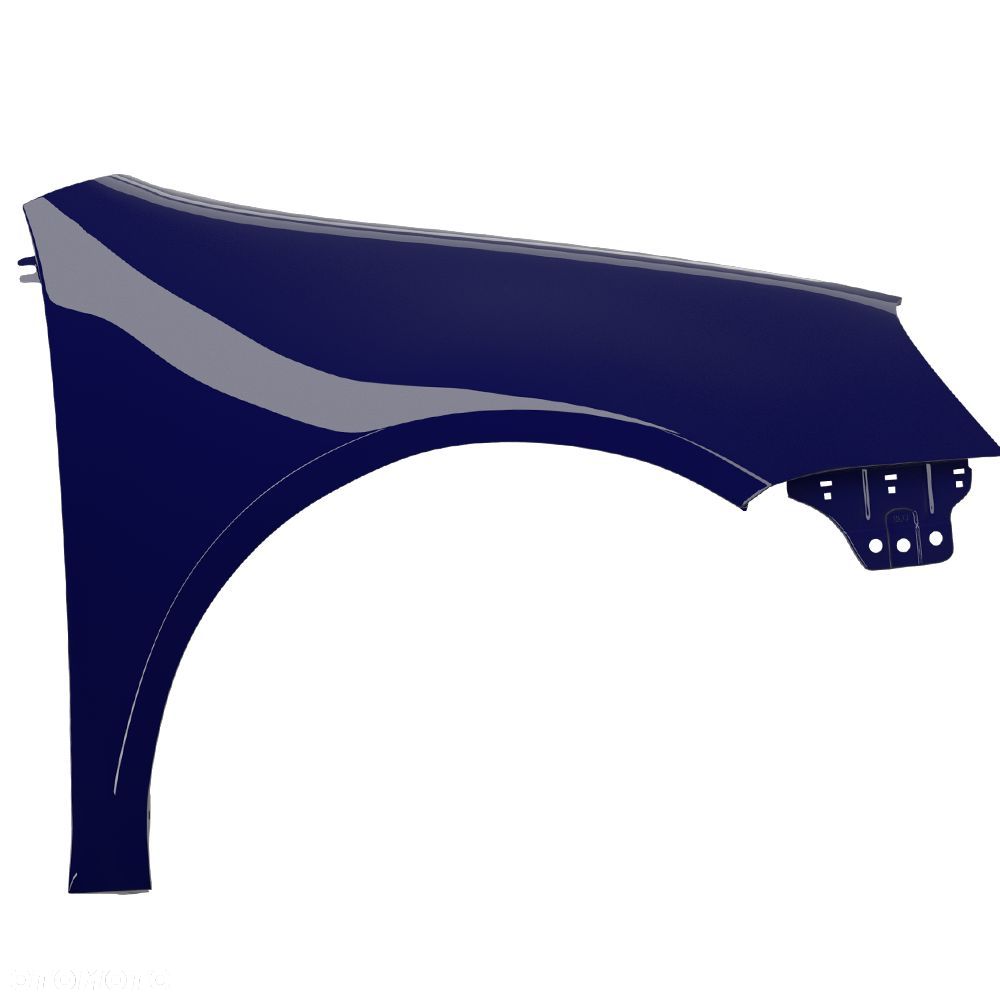 BLU Błotnik VW GOLF V 5 LA5G prawy niebieski 03-09 przód hatchback ocynk PerlBlau - 2