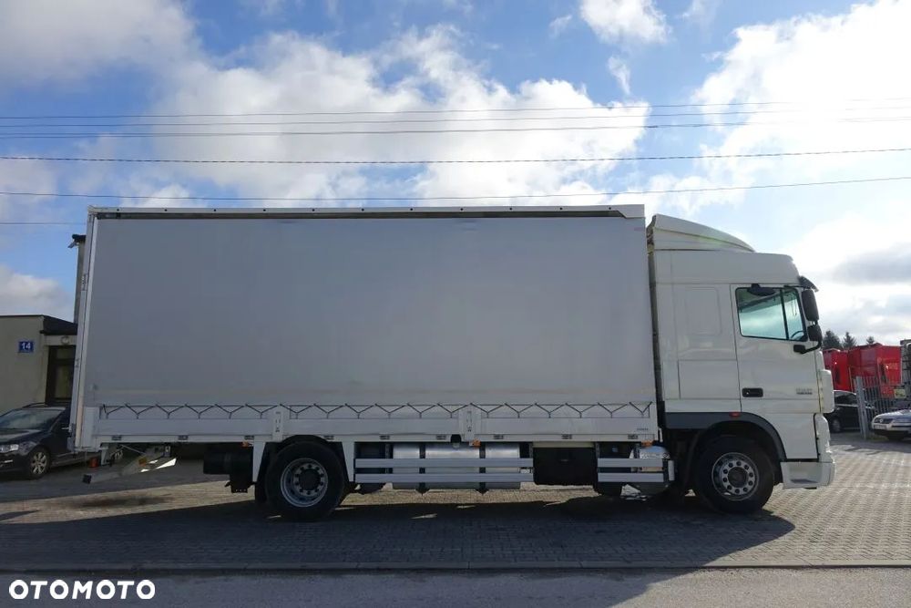 DAF XF 105.510 / BURTO-FIRANKA / EURO5 / AUTOMAT / NOWE PLANDEKI I DACH / PODŁOGA SZYNA-DESKA - 4