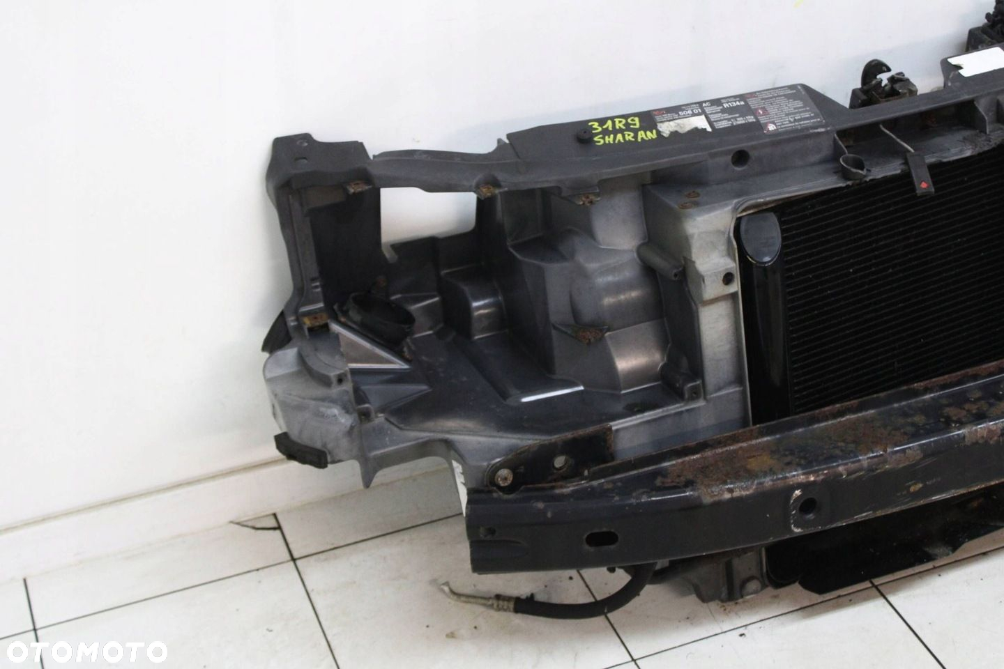 VW SHARAN ALHAMBRA I LIFT 2000R- 2.0 TDI PAS PRZÓD PRZEDNI CHŁODNICE BELKA - 2