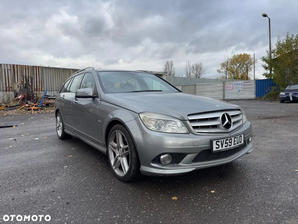 5416. Podsufitka Kompletna Czarna Mercedes C-Klasa W204 2009R Przedlift Kombi (2007–2011) - 6
