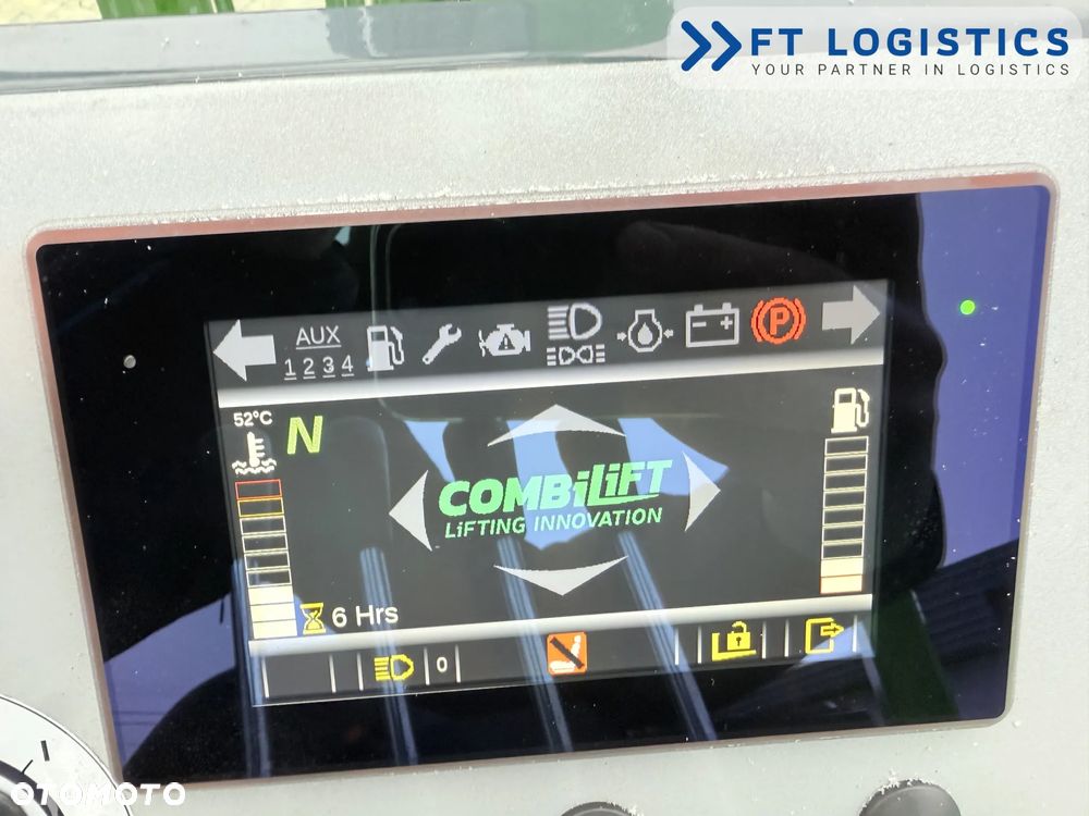 Combilift WÓZEK CZTEROKIERUNKOWY - WIELOKIERUNKOWY | COMBILIFT CB3000 | DIESEL | TRIPLEX 5500MM | POZYCJONER WIDEŁ | PRZESUW WIDEŁ | WOLNY SKOK | STAN IDEALNY | Szeroka oferta wózków czterokierunkowych i bocznych, dopasowanych do różnorodnych potrzeb i zastosowań - 13