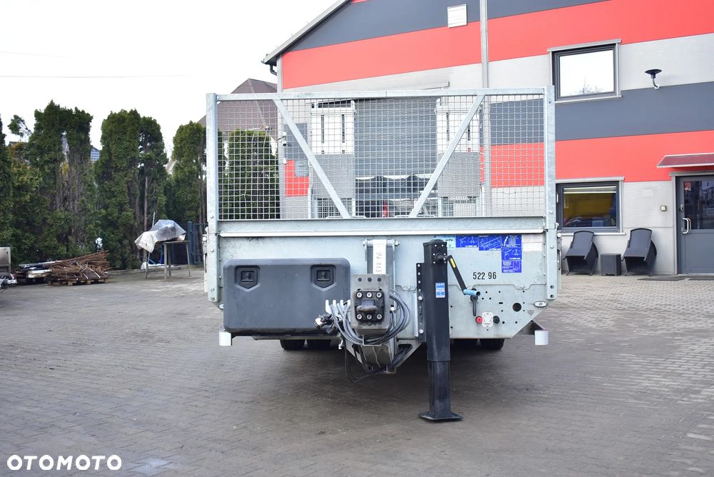 Müller-Mitteltal Przyczepa niskopodwoziowa/ Tandem/ do transportu maszyn budowlanych, kontenerów/ DMC : 18.000 KG/ Najazdy/ Sprowadzona z Niemiec / Jak nowa ! - 2